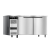 海尔（Haier）保鲜工作台冷冻卧式厨房操作台商用冰柜单温冷藏餐饮后厨不锈钢冷柜冰吧台 真风冷无霜 电子温控1.8米全冷冻