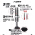 OCN工业机械手真空吸盘低摩擦内缩金具可回转吸嘴VP-CLF-10/15 VP-CLF-5-M10不可回转