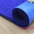 商用 PVC塑胶地垫门口防水防滑丝圈红地毯室外进门迎宾加厚脚垫 蓝色 整卷1.2米宽*10米