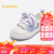 巴拉巴拉女童板鞋儿童鞋子夏2024透气网布鞋【商场同款】204224141045