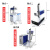 二氧化碳激光打标机小型手动CO2桌面一体雕刻机玻璃塑料diy刻字机 台式