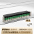 上海联捷LC80XC穿墙微型接线端子排间距381小体积嵌入连接器 12p整套 3.5