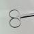 庄太太 实验室不锈钢解剖纱布拆线组织剪 18cm弯尖ZTT0047