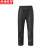 京洲实邦 户外防水透气双层加厚分体式雨裤 黑色 XXLZJ-2563