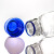 蓝盖螺纹丝口试剂瓶实验室密封取样玻璃瓶250ml500毫升1L透明 华 中性料 500ml