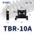 OLKWL TBR-10A纯铜单层接线端子不滑丝10a20A30A60A100A导轨组合式线排 TBR-10A 10只价