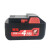 DCAFFBL8-12电扳手18v/4.0手电钻角磨机20v/298锂电池充电器 18V锂电池4.0-两侧红色按钮