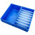 金固牢 KCzy-207 分隔式零件盒 工具收纳箱螺丝盒物料盒 蓝色大3号（500*235*140）