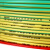 电线1.5/2.5/4/6平方BVR多股阻燃软线铜芯线国标接地线 BVR 6平方 黄绿色 100米