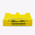 普利赛拉 黄色医疗手提背心垃圾袋 医院诊所实验室废弃物袋 100*110CM（50只装）