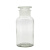 白大口玻璃瓶磨砂广口试剂瓶商用密封储物罐子20斤泡酒瓶标本瓶 白大口20000ml