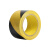漢河PVC警示胶带斑马胶带地面标识5S车间定位警戒线黑黄彩色地板胶带 单卷价（红色）48mm*长33m