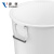 添亦 大号圆桶塑料水桶带盖加厚储水桶圆形大容量水桶发酵桶 60升白色（无盖）