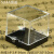 猫矿盒 矿标盒 矿晶标本展示 收藏盒 正方体透明塑料盒 S3.4 S5.1 S3.4 A黑盖3.4*3.4*3.4cm