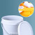 工业级水桶塑料桶密封桶油漆桶油墨桶胶桶桶小桶大桶机油桶带盖带提手白色0.5-50L升KG公斤 2L-加厚带盖（配塑料提手）