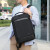 酷奇袋鼠（KUQIDAISHU）双肩包男士背包男15.6英寸电脑包中大学生书包多隔层户外团建旅行 黑色8810