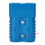 电动叉车电池插头175A600V电源插件连接器蓄电池电瓶充电插头 蓝色SH175A一对(秦米)