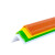 海斯迪克 防撞条护墙角护角软质塑胶带背贴 长1m宽2.5cm厚2.5mm HKsq-380 红色 