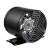 HOLNLT 强力排气扇抽风机换气扇换风扇圆形管道双向 圆筒款黑色单向8寸