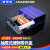 新诺达电子元件收纳盒样品盒物料盒抽屉式零件盒透明盒子塑料盒子分类盒 蓝色 F3号205*135*78mm
