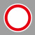 谋福 交通标志指示牌 安全道路标识牌可定制 禁止通行-贴高亮反光膜UV（加铝槽和抱箍）