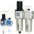 气源处理器油水分离过滤器GFC200-08 300-10 400-15 600-25 GFC400-10AF1(自动排水)3分接口 亚德