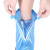 东部工品防水防雨鞋套男女加厚底雨鞋防滑耐磨雨靴套 珠光蓝 2XL（43-44） 