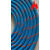消防比武训练用打绳结 常规直径10.5mm*4.5m静力绳可定制 柔软型 花色 螺旋绳子长度4.5米