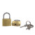 何老师 HLS-1290 铜锁薄款地球牌挂锁通开通用钥匙户外锁防水防锈箱包箱柜锁小锁 HL404  