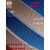 适用纺机导辊包胶验布卷布机滚轮防滑胶皮滚筒包胶糙面颗粒带辊轴传动 蓝色颗粒整卷100米宽50mm