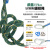 SHANDUAO高空五点式安全带新国标AD9071子母扣双大钩1.8米