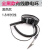 LEKO有线PVC防手环双回路手腕带无线金属带接地扣脚腕 静电环1.8米全黑