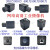 高清4K网络监控摄像机有线室内智能无畸变POE雕刻机工业探摄像头 黑色(DC12v供电)DC12v供电 无内存1080p4mm