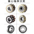 定制摆线针轮减速机rn206m偏心轴承套轮rn307摇摆rn309凸轮rn205 250752904内径22外径53.5高32