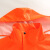 采易乐 反光雨衣雨裤套装 分体式连帽反光警示防暴雨制服 橙色 4XL码 15657