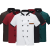 比鹤迖 BHD-2985 餐厅食堂厨房工作服/工装 短袖[黑色]3XL 1件