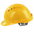 猩阮樟安帽工地施工安头帽建筑工程领导夏季透气加厚印字防护头盔男 加厚V型ABS透气旋钮款红色