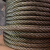 起豪 起重钢丝绳 热镀锌涂油钢丝绳 吊装带油钢丝绳 规格:6*19W+FC(麻芯) 直径20mm 右交互捻