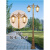 御舵（古铜色1.1米 （加厚灯杆））欧式户外防水庭院花园别墅草坪灯小区路灯室外 景观3米高杆灯X14