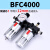 气动调压阀油水分离器BFC4000空压机过滤器BFR3000二联件BL2000 精品BFC4000+12mm接头