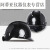 大团小圆碳纤维花纹头盔工地国标ABS黑色安全帽领导监理头帽印字定制 盔型透气碳纤维色亮蓝