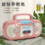 婴儿音乐播放器0-3岁收音机玩具儿童玩具新款幼儿童睡前故事播放 音乐故事早教机/珊瑚红(充电版) 595个早教内容