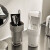 阿尤布一次性漱口杯旅行洗漱杯便携式简约用牙刷收纳盒学生牙缸情侣套装 透明杯一只