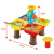汇纳玩具（HUI NA TOYS）海贝星夏天沙滩玩具创意沙滩桶戏水玩沙海盗船室内儿 四格海豚沙桌