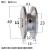 O型三角皮带轮单槽三角带传动盘电机马达口罩机8毫米圆带轮可定做 外径40毫米内径11毫米 O型