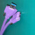 定制适用USB3.0直头弯头侧弯头工业相机视觉线视觉图像传输线缆数据线 浅紫色