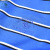 圣大保罗男士中年polo横间长袖丝光棉条纹T恤纯棉春夏新款 海蓝色(J5) 165/84B