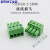15EDGK-3.5MM插拔式对接插头绿色接线端子焊PCB板孔座2-24P小间距 11P K插头