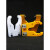 雕刻机自动换刀架ISO302520数控CNC加工中心刀柄BT30刀夹卡爪配件 ISO25(黑色款)()