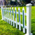 穆运 pvc草坪护栏市政绿化公园林小区别墅花坛围栏价格每米计算户外隔离栏杆 绿色30cm（送货上门） 绿色60cm